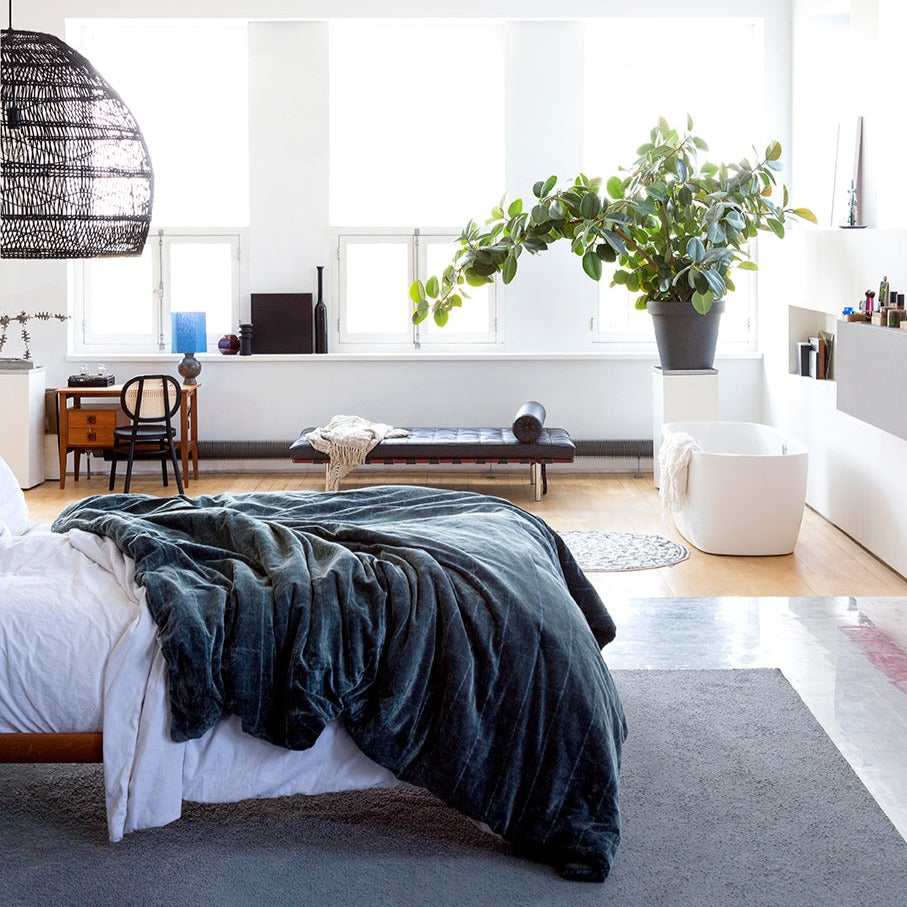 Lampara Mimbre CasaSoyer