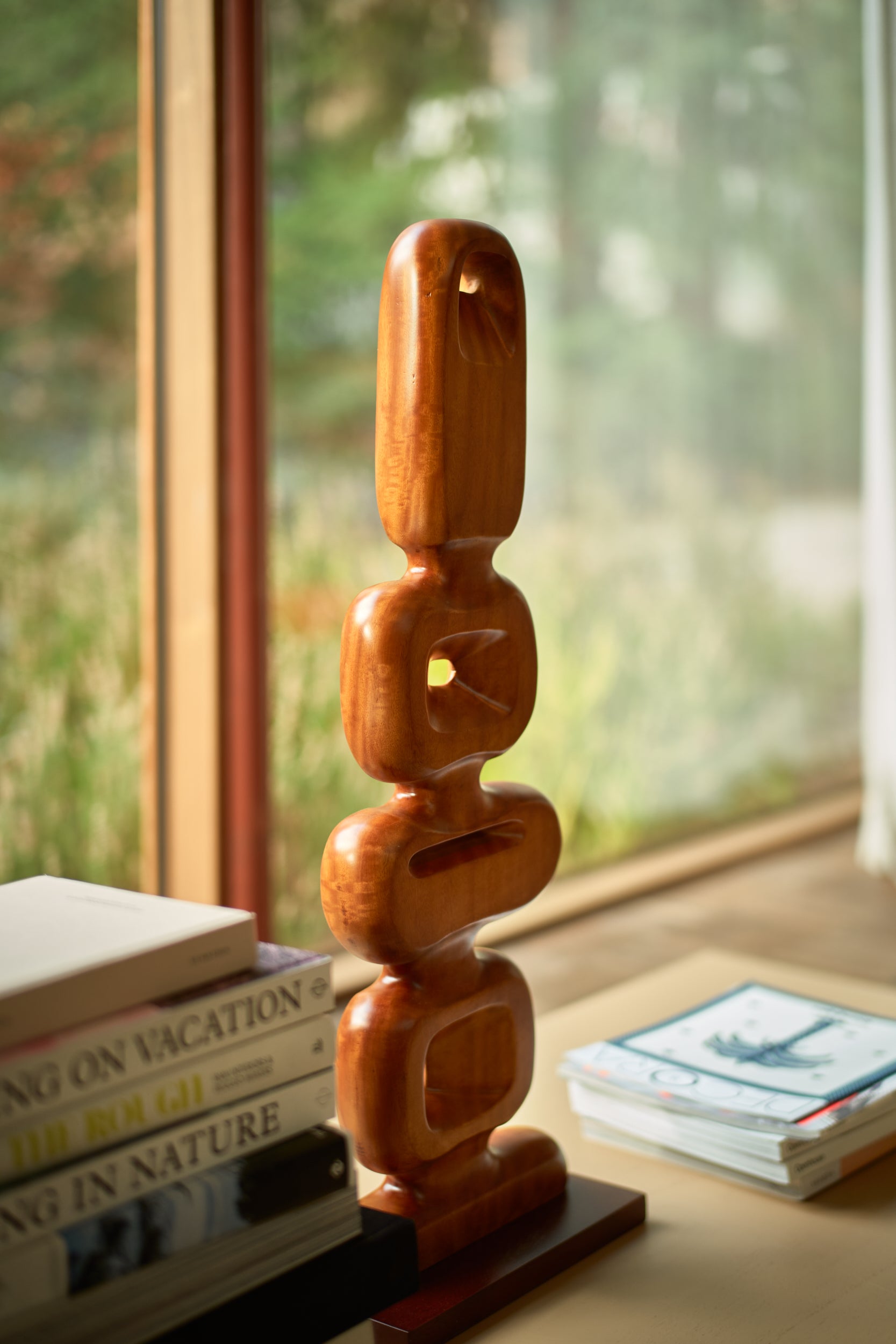 ESCULTURA DE MADERA TALLADA A MANO CasaSoyer