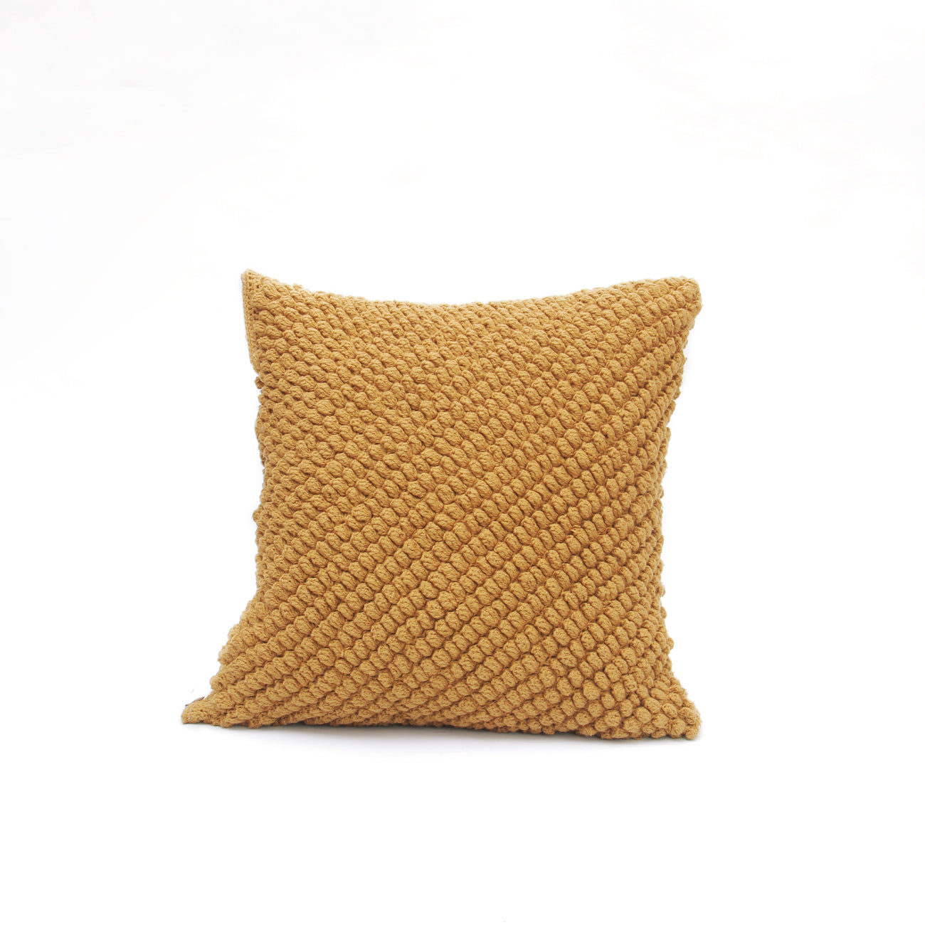 Funda crochet mostaza Mauricio Navarro