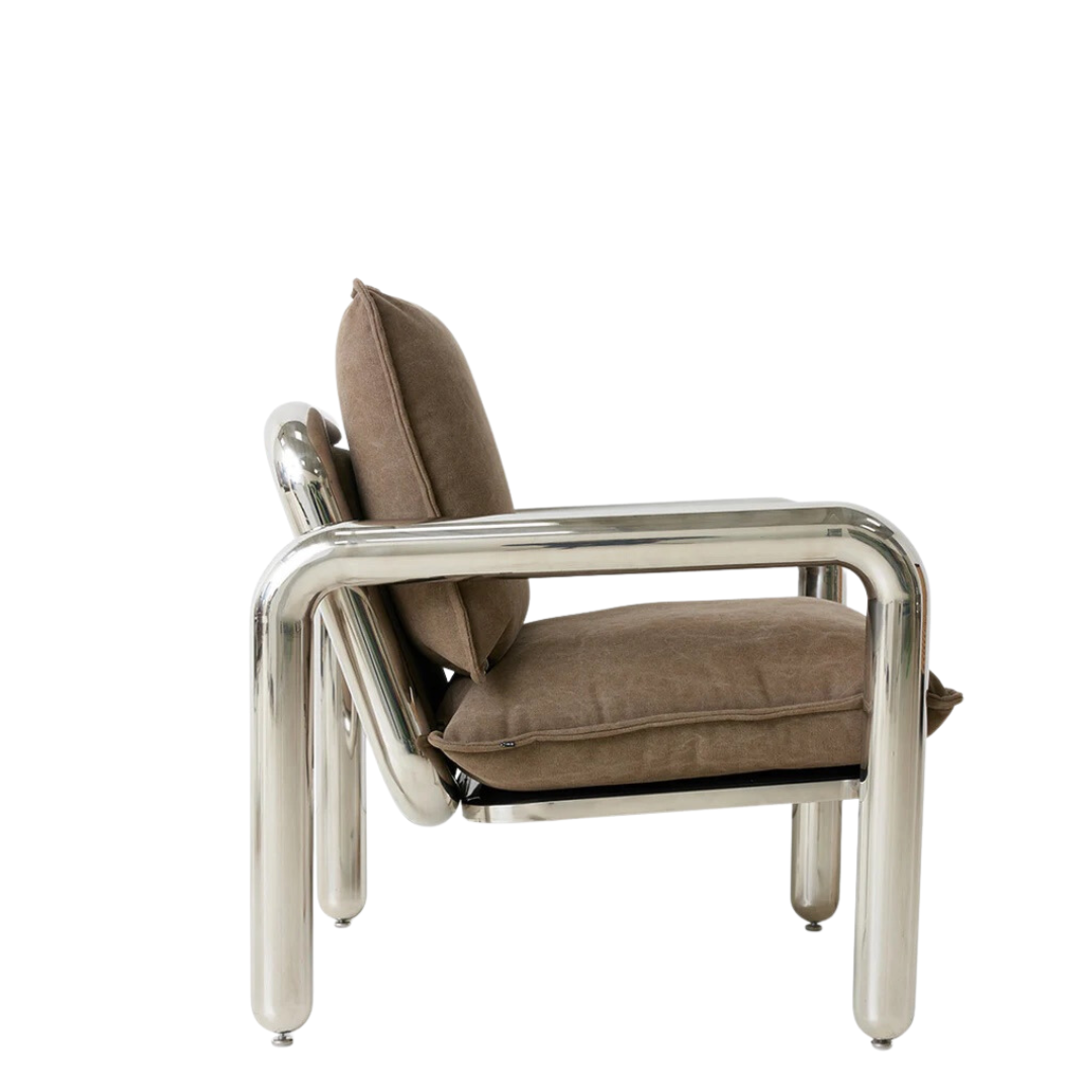 Sillon Cromado