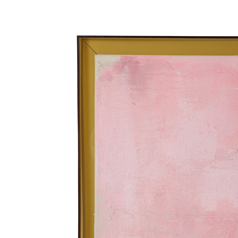 Arte rosa enmarcada Casa Soyer