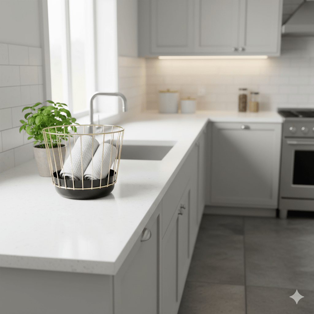 Canasta Latón - CasaSoyer