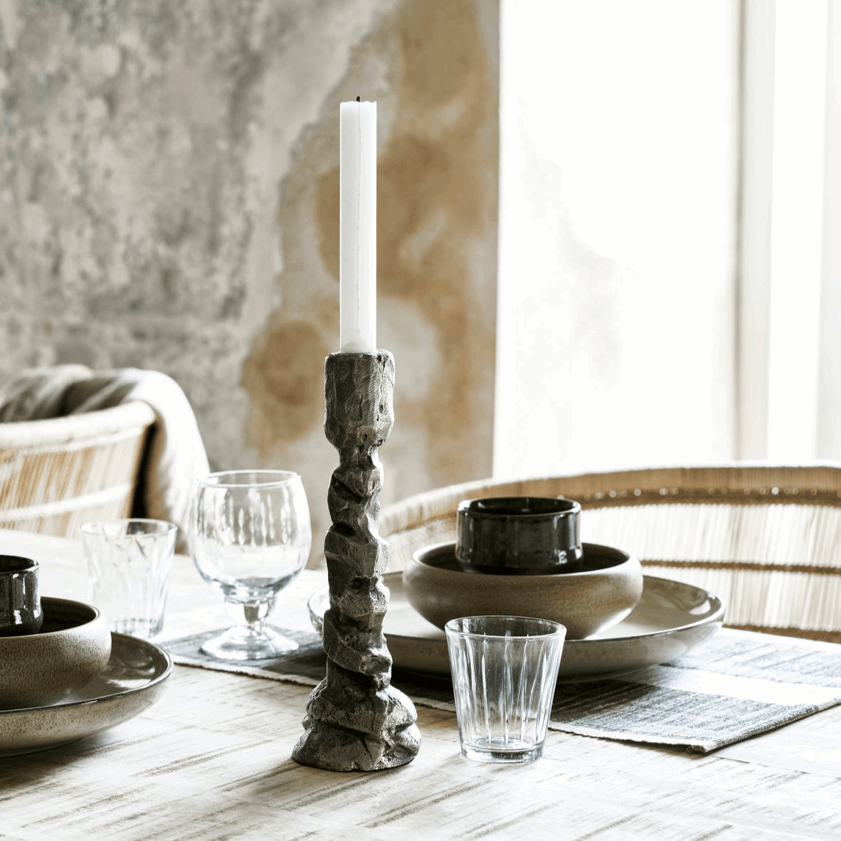 CANDELABRO RAKU - CasaSoyer