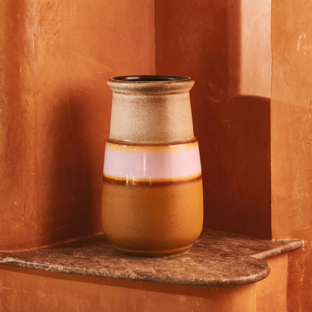 Vasija grand caramelo