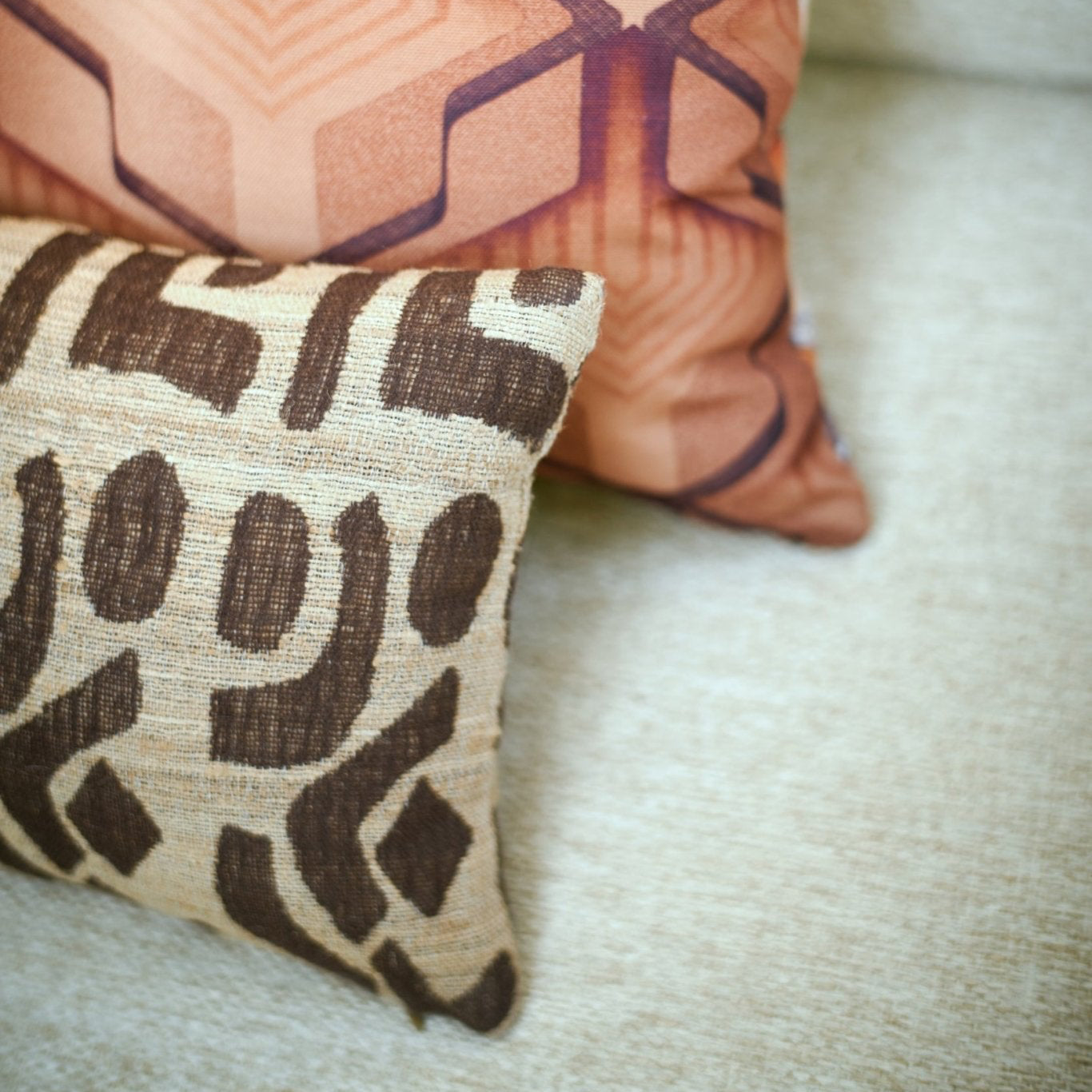 Cojín seda rustik - CasaSoyer