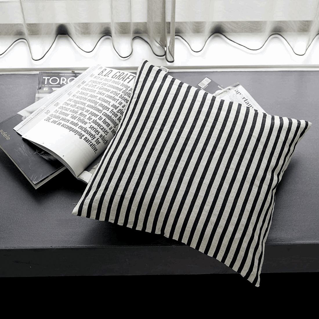 COJÍN STRIPE - CasaSoyer