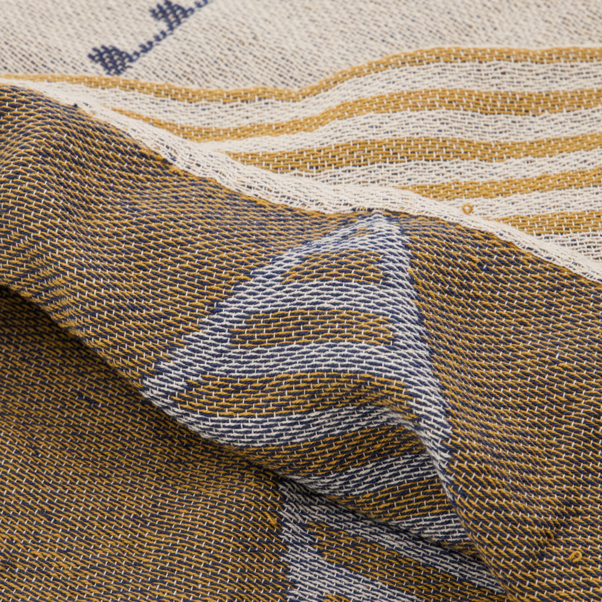 Throw, Jaipu, Mustard CasaSoyer