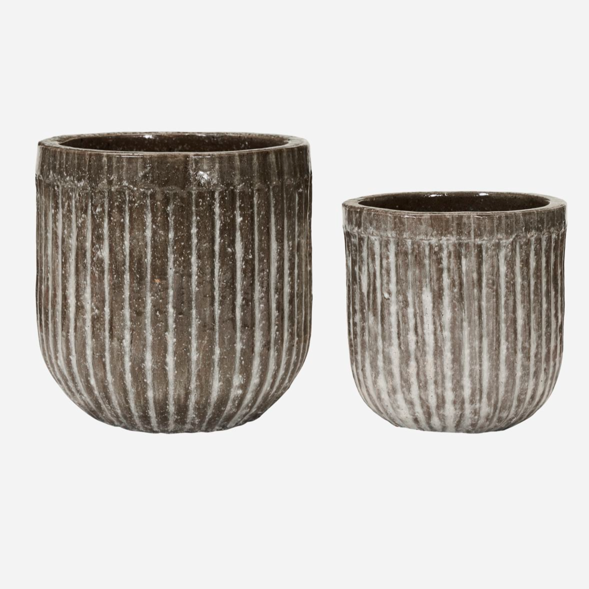 Planter, Pharao, Antique brown CasaSoyer