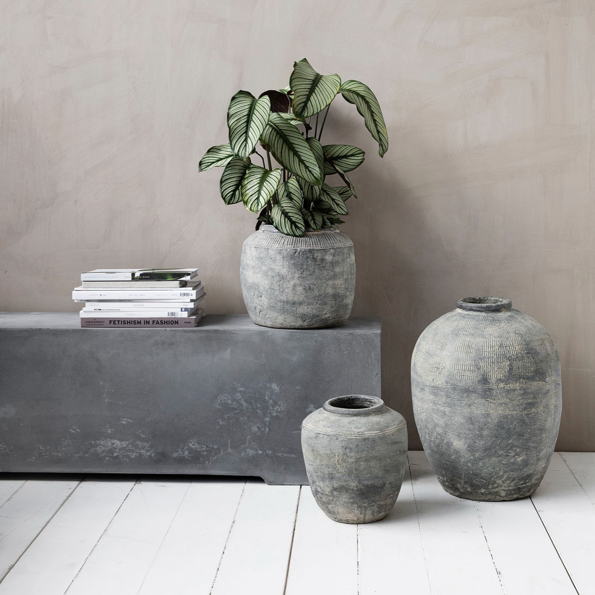 Vase, Rustik, Concrete CasaSoyer
