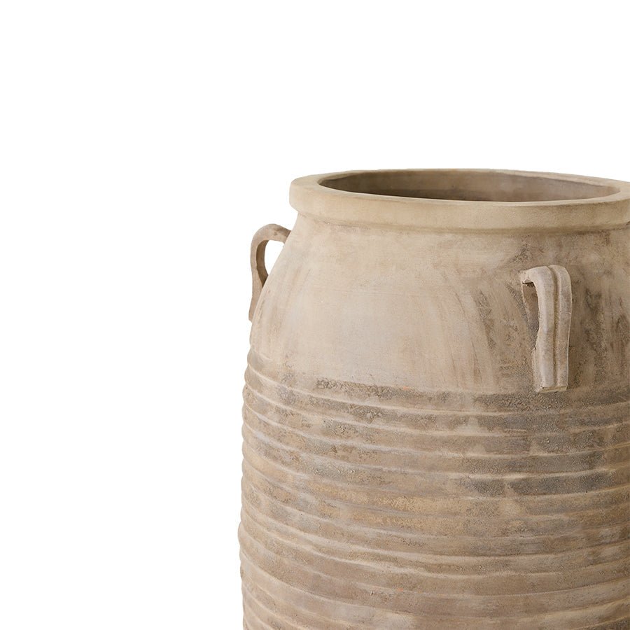 Jarrón de suelo terracota - CasaSoyer