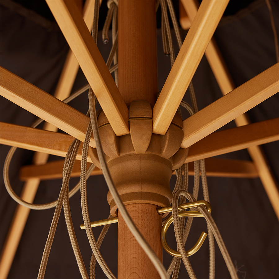 Sombrilla de rafia CasaSoyer