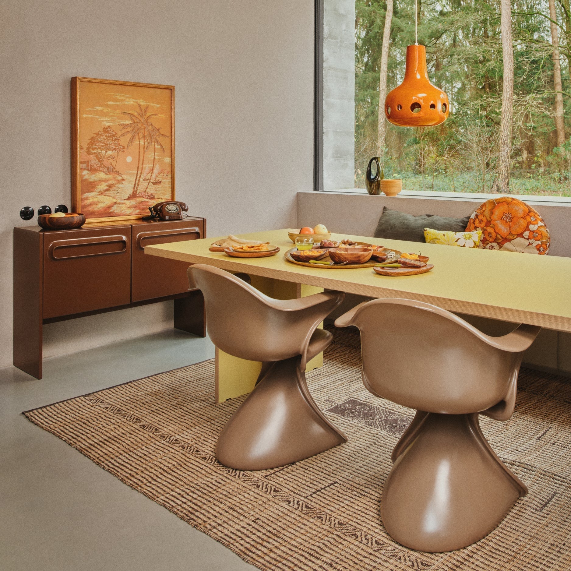 Alfombra desert jute Hk Living