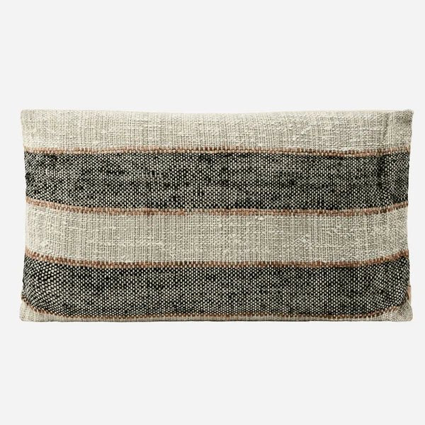 Cojín rectangular lin grey - CasaSoyer