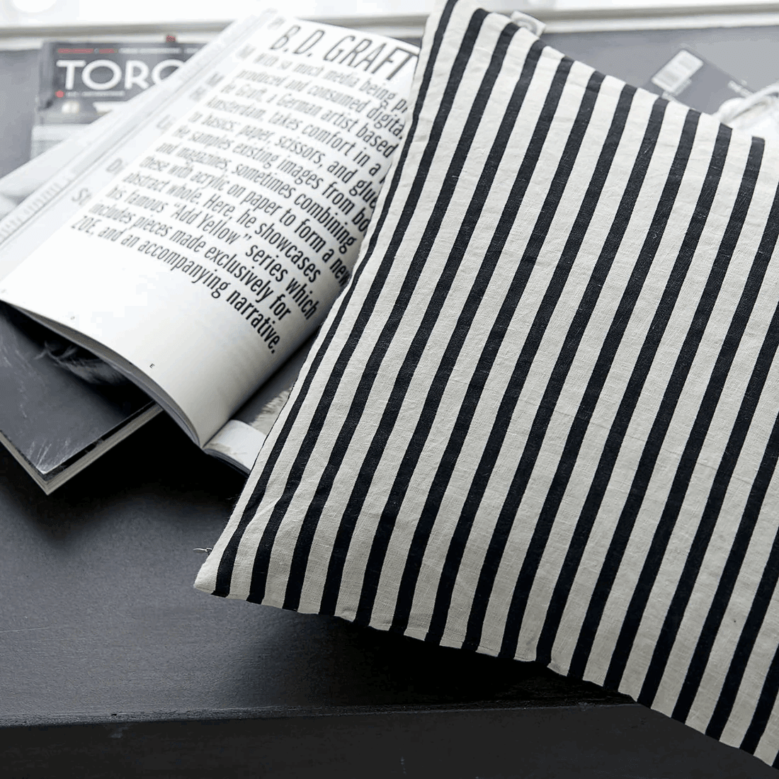 COJÍN STRIPE - CasaSoyer