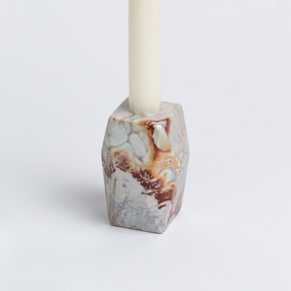 Candelabro piedra jabón Mauricio Navarro