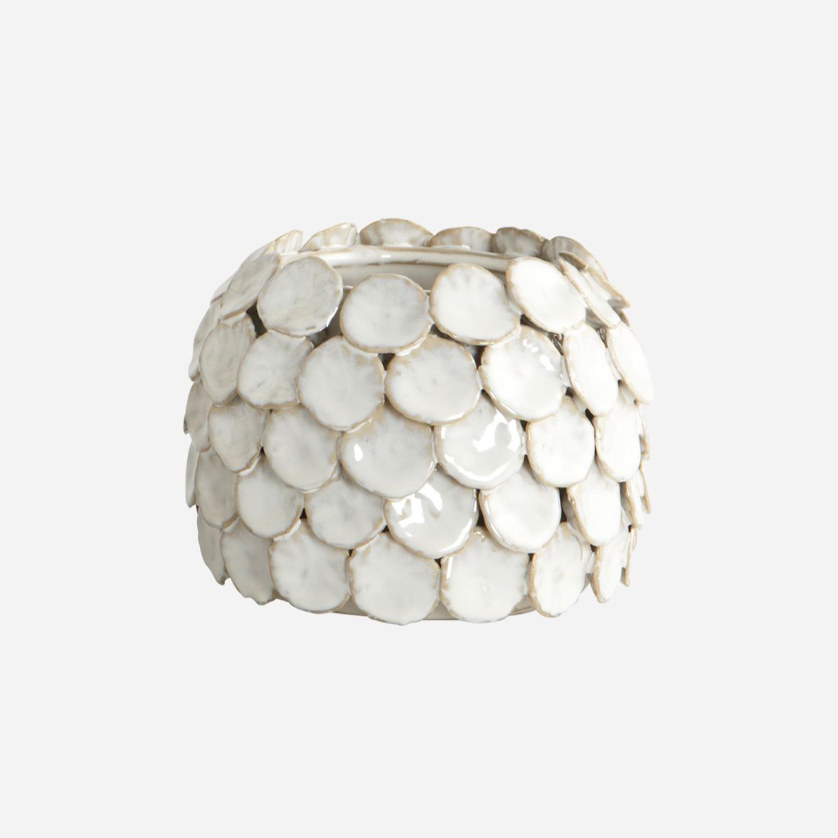 Vase, Dot, White CasaSoyer