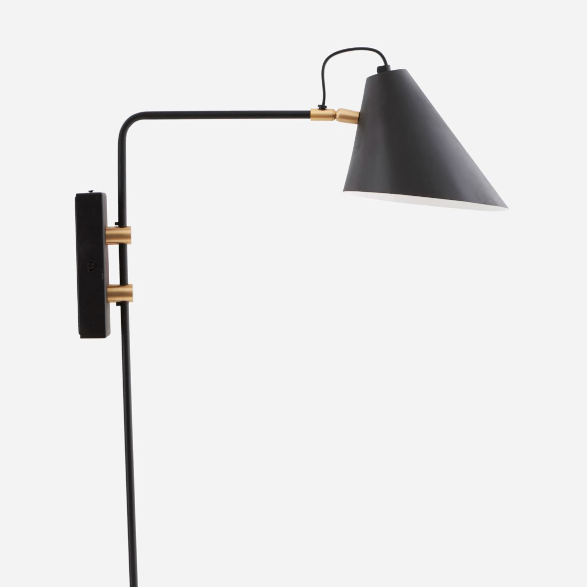 Wall lamp, Club, Black CasaSoyer