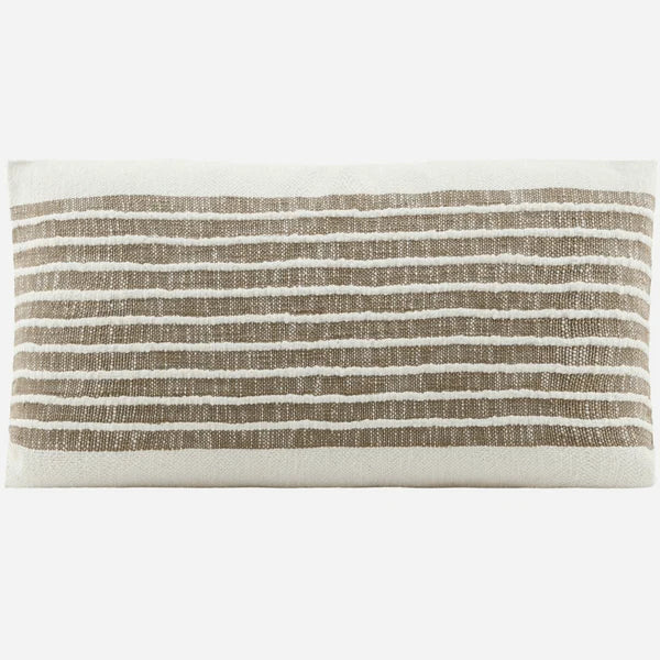 Cojín rectangular yarn mostaza CasaSoyer