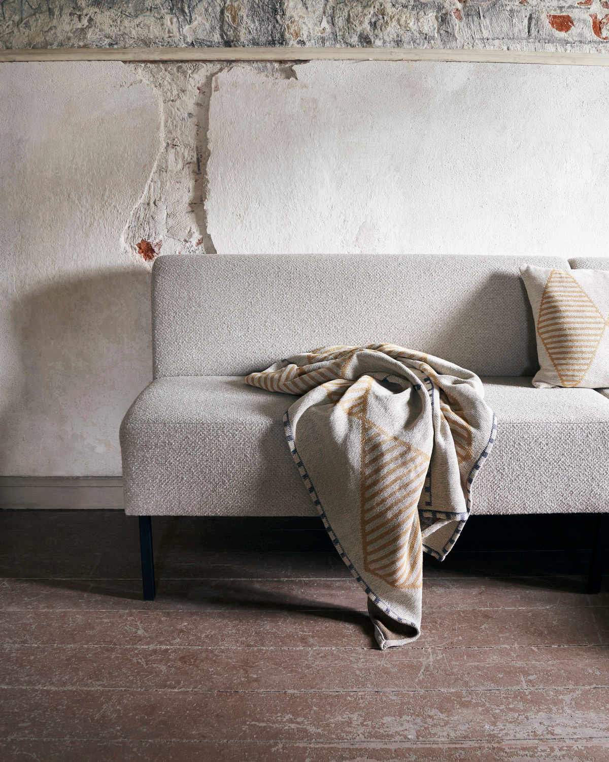 Throw, Jaipu, Mustard CasaSoyer