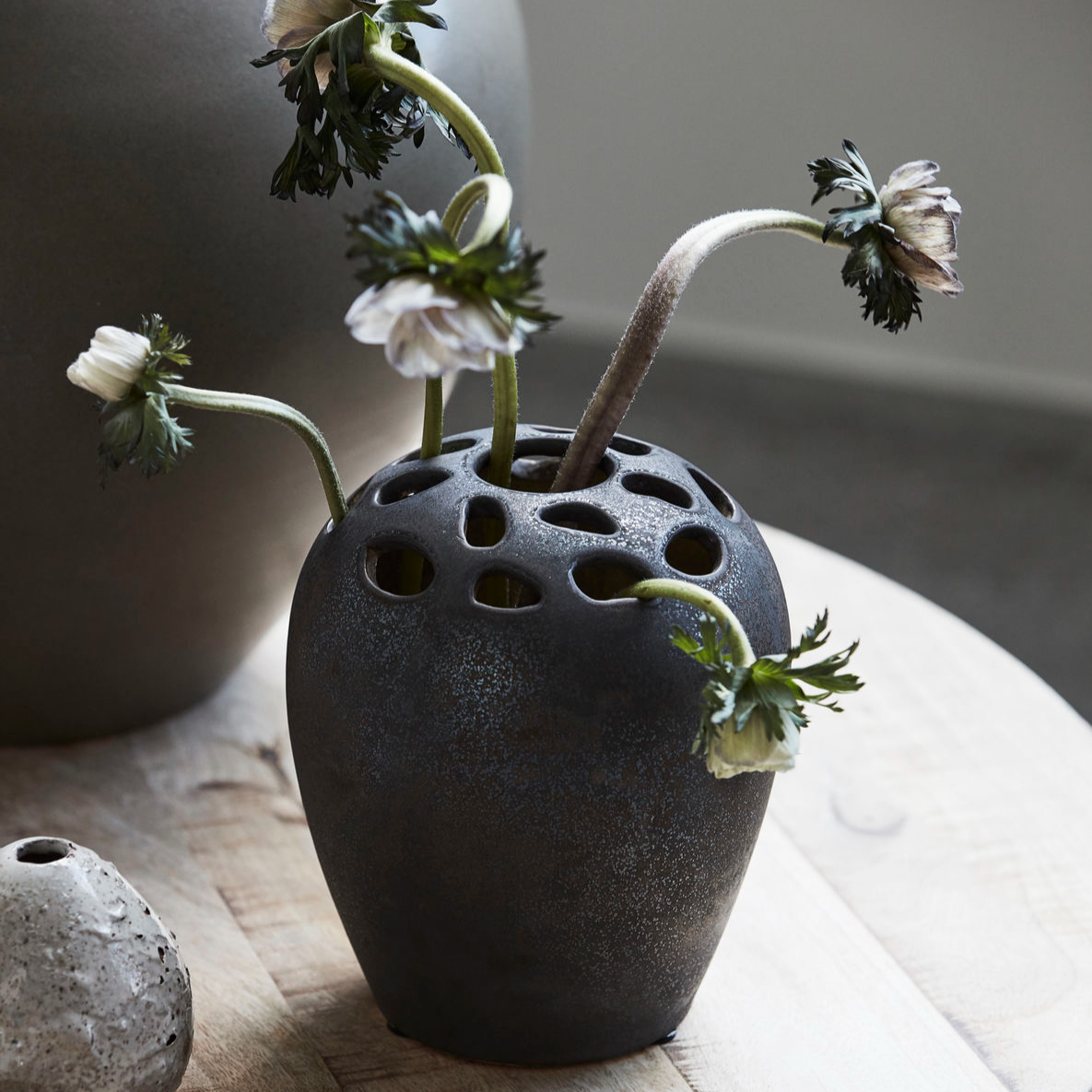 Vase, Varios, Black stain CasaSoyer