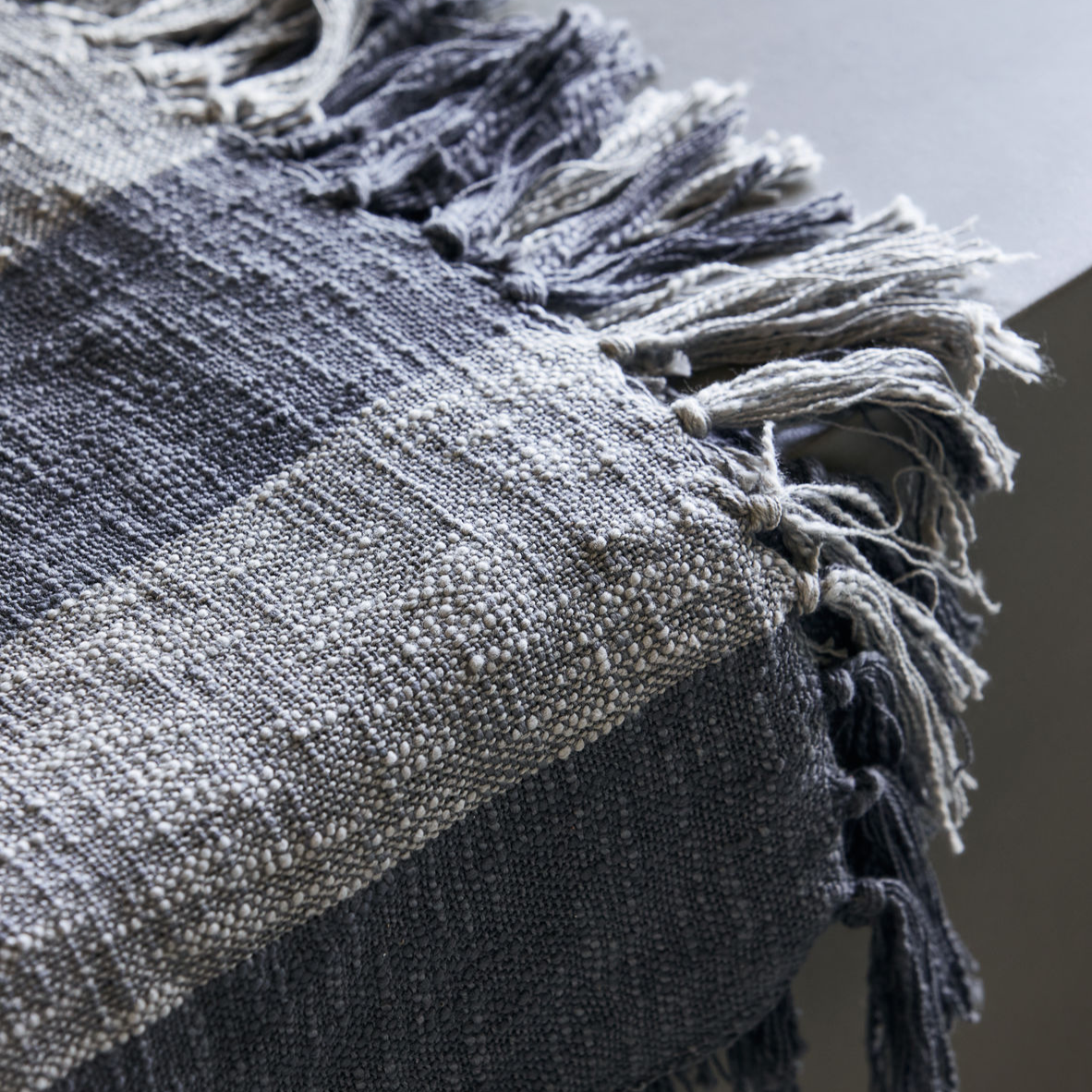 Throw, Ponra, Grey CasaSoyer