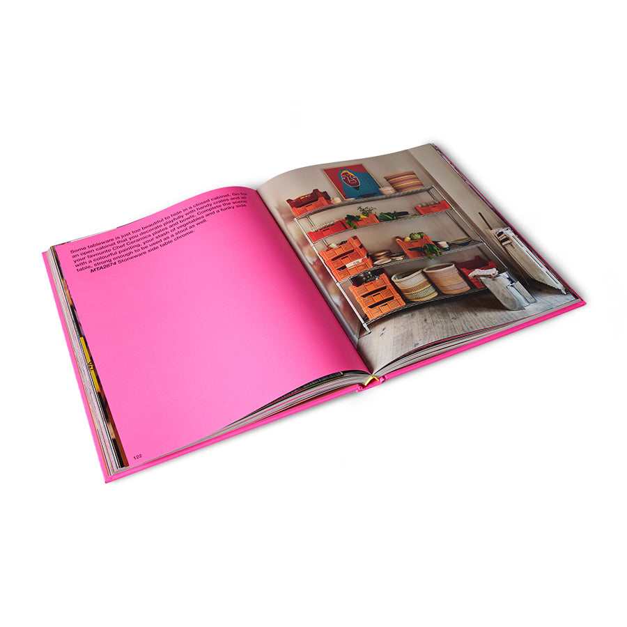 Libro decorativo pink