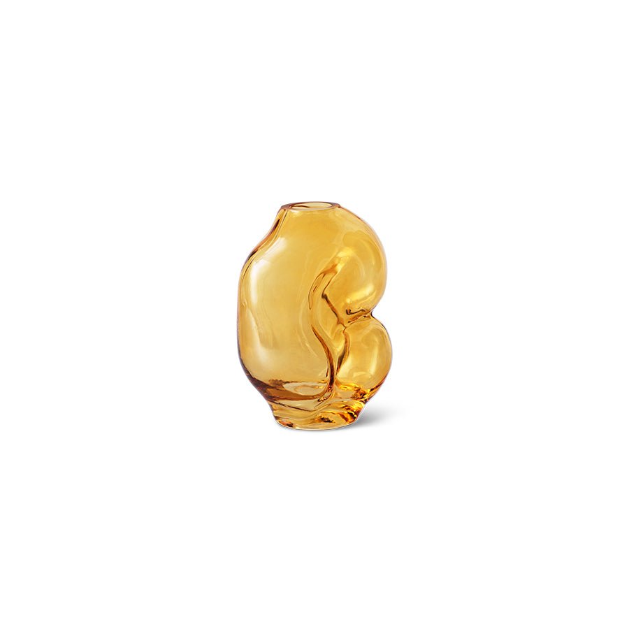 Jarrón cristal amber - CasaSoyer