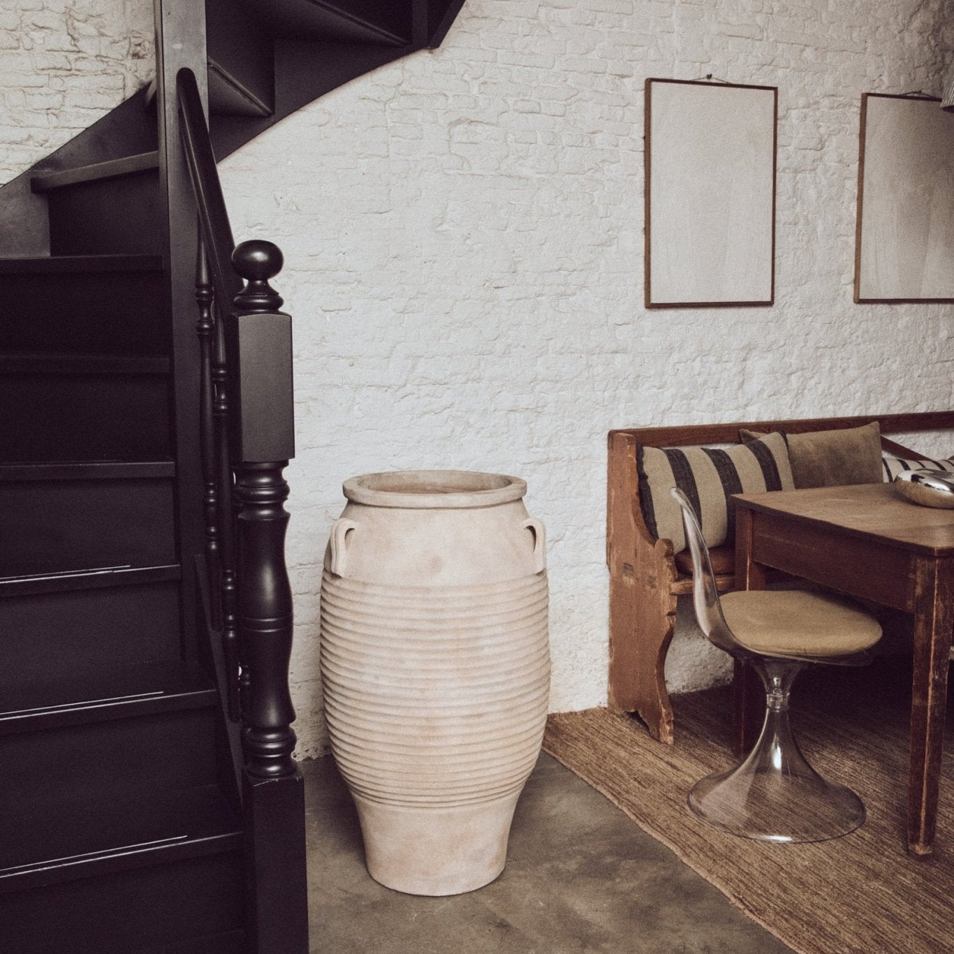 Jarrón de suelo terracota - CasaSoyer