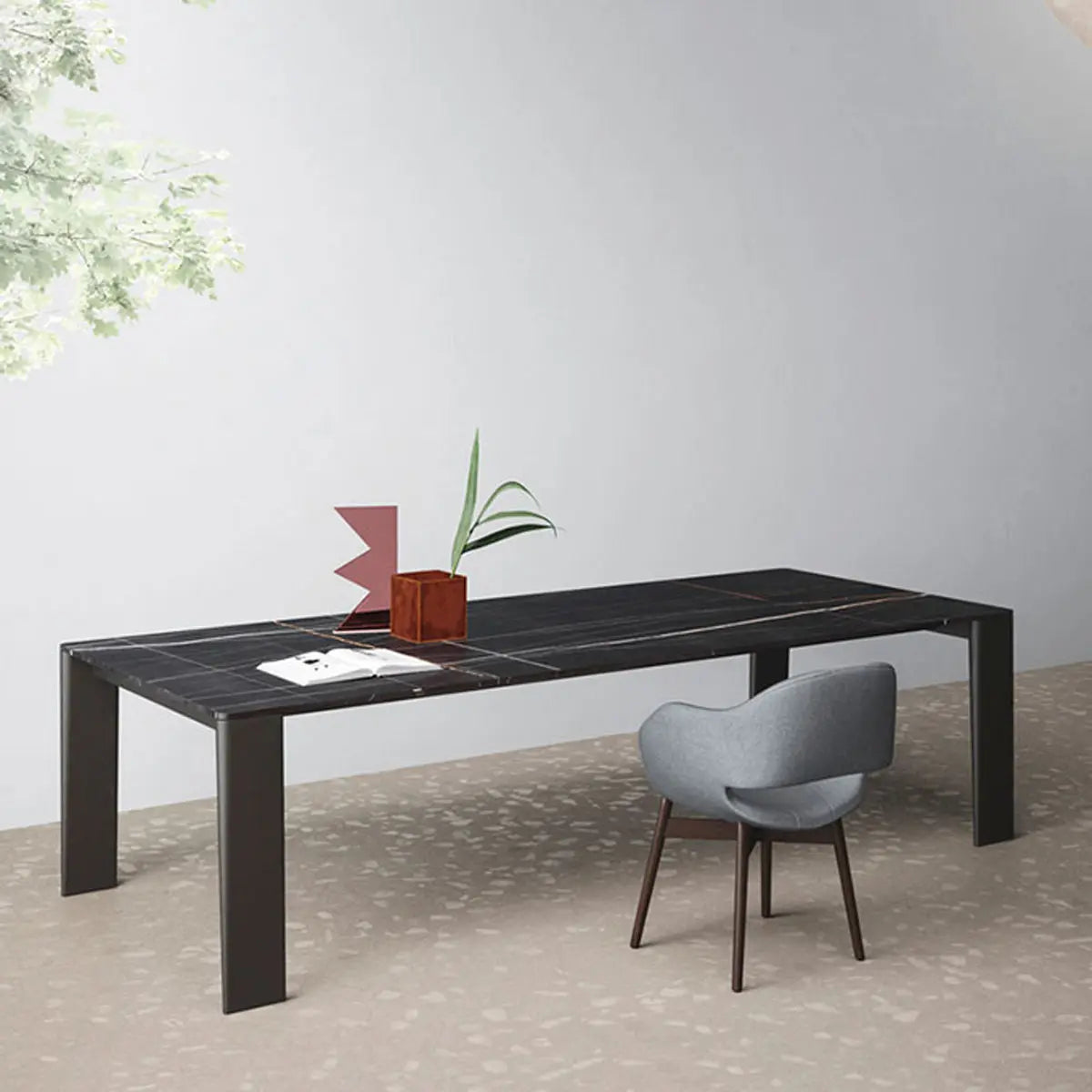 Mesa Mármol Sahara Noir Busnelli