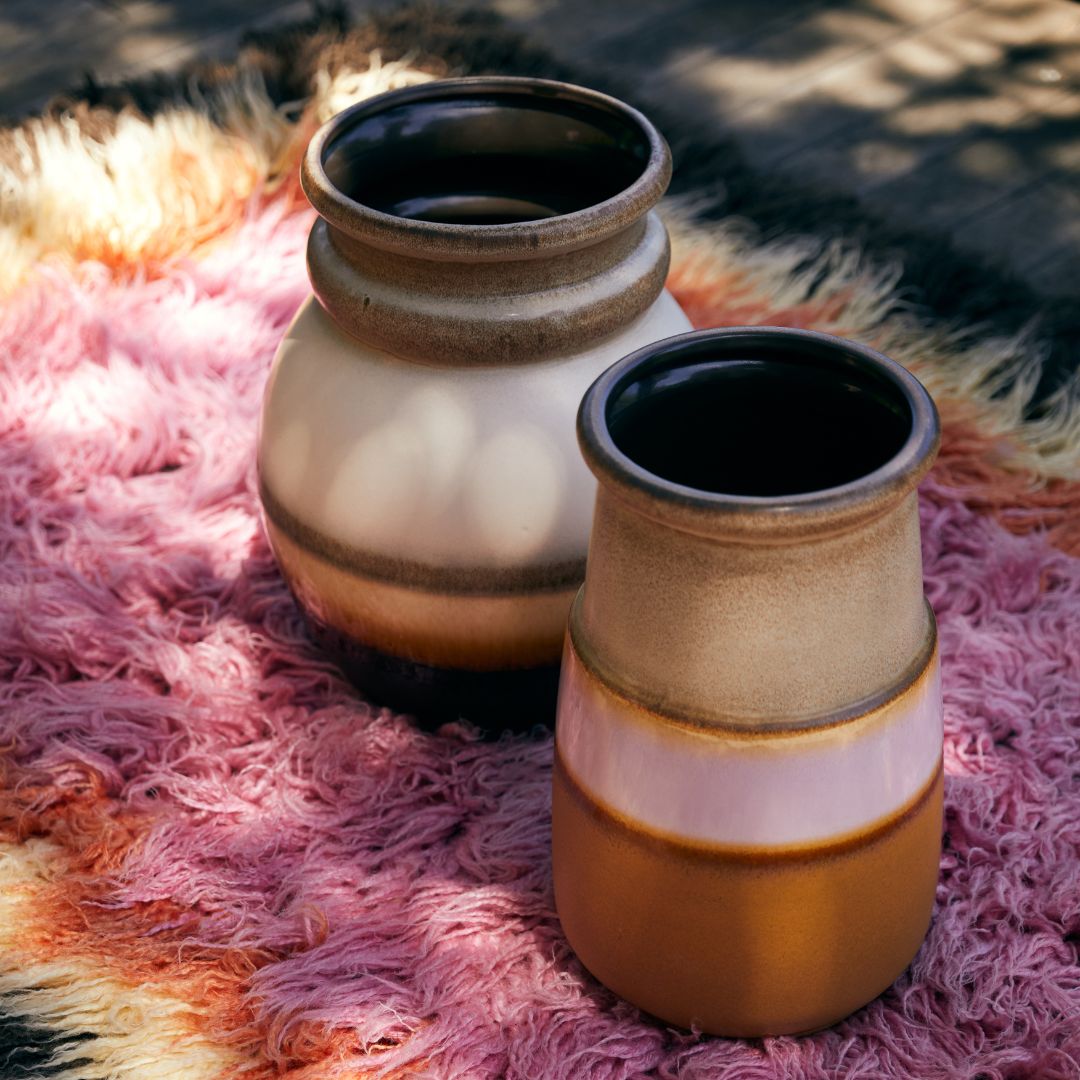 Vasija grand caramelo - CasaSoyer