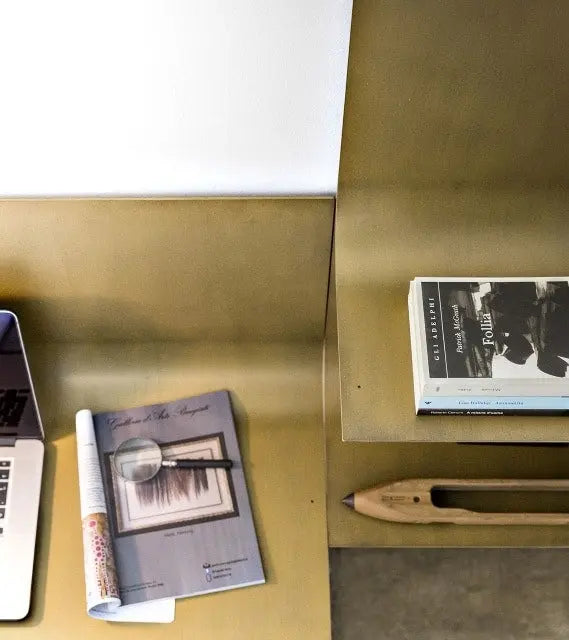 Repisa Escritorio Bronce Mogg