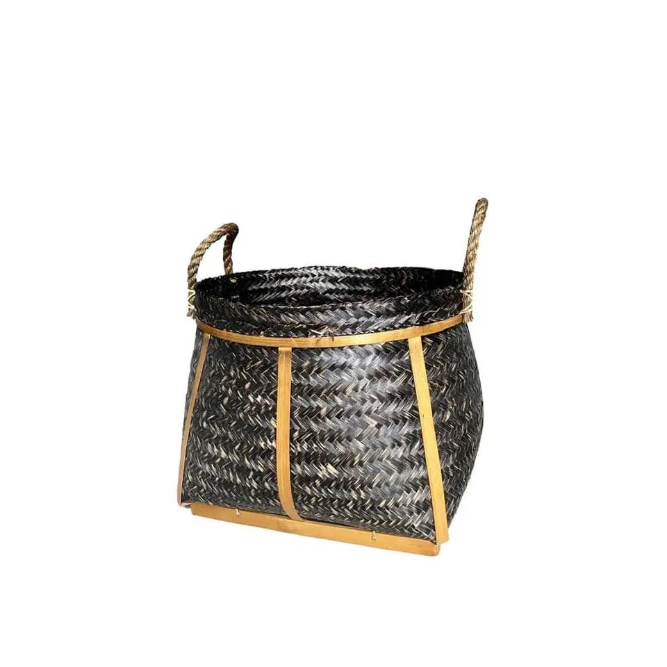 Canasta Yukuri Negro Grande, Dupuis - CasaSoyer